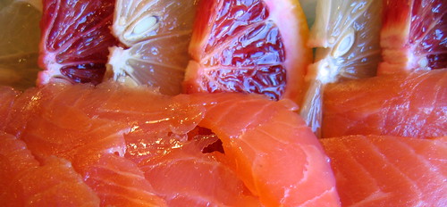 salmon and citrus