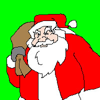 Santa with Sack