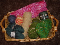 My stash of yarn